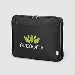 *NEW* 15" Recycled Laptop Case with Oversized Gold Zipper and Full-Color Printing