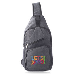 *NEW*  Shoulder Crossbody Polyester Bag - 12-Piece Minimum Order