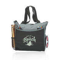 *NEW*  Carry All Polyester Tote Bag - 12-Piece Minimum Order