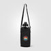 Rubberized PVC&nbsp;Outdoor Event Bottle Bag with Shoulder Strap and Zipper Pocket with Full Color Imprint