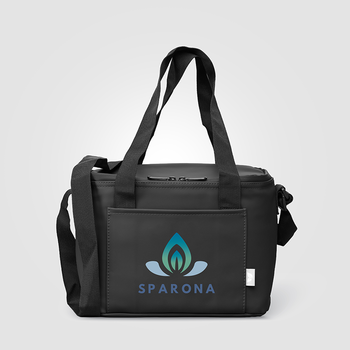 *NEW* 12-Can&nbsp;Rubberized PVC&nbsp;Insulated Cooler Bag with Front Pocket and&nbsp;Full-Color Printing