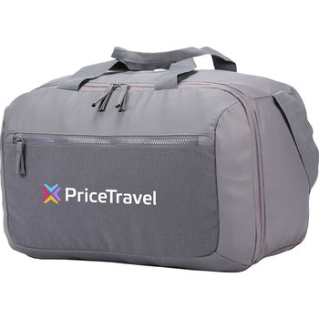 *NEW* Water-Resistant Fabric, Travel-Ready Duffel Bag with Expandable Main Compartment and Shoe Storage