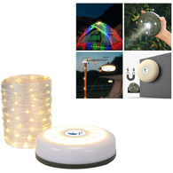 *NEW* Multi-Function Light with 32-Foot String Lights, Magnetic Base & Builit-In Power Bank