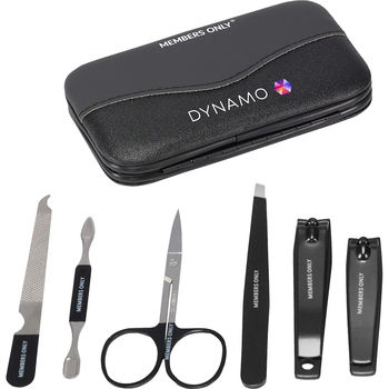 *NEW* 6-Piece Manicure and Grooming Essentials Kit with Stainless Steel Tools & Travel Case