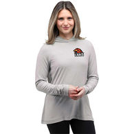 *NEW* Women's Active Performance Tee Hoody with 4-Way Stretch, Moisture-Wicking Comfort for Workouts, Travel and Everyday Wear