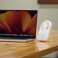 *NEW* 2-in-1 Desktop Fan and Bluetooth Speaker for Work, Study and Relaxation