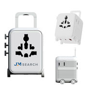 *NEW* Rolling Suitcase-Shaped International Travel Adapter is Super Cute and Perfect for Business Travels and Incentive Trips