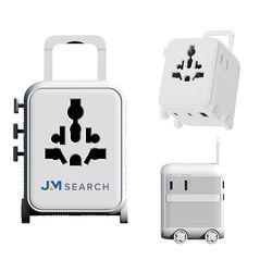 *NEW* Rolling Suitcase-Shaped International Travel Adapter is Super Cute and Perfect for Business Travels and Incentive Trips