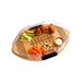 *NEW* Football Flip Bamboo Serving Board with Prep Surface, Storage Lid and Game Day Style