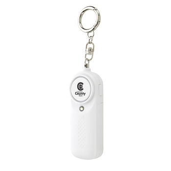 *NEW* Personal Safety Alarm with 130dB Siren, Safety LED Flashlight & Easy-Attach Keychain
