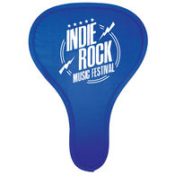 *NEW* Foldable Polyester Hand Fan with Elastic Closure for Events, Festivals and More