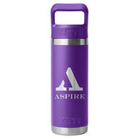 *NEW* YETI&trade; Rambler&reg; 18 oz. Water Bottle with Color-Matched Straw Cap