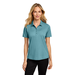 Womens Fine Pique Cotton/Poly Moisture-Wicking Polo