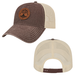 The Vintage Cap - Washed Pigment Dyed Cotton Twill with Trucker Mesh, Plastic Snap Tab - BEST