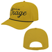 The Athletic Rope Cap - Medium Profile, Poly Performance Fabric with Wicking & UV Protection, Plastic Snap Tab