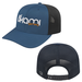 Trucker Hat: Mid Profile, Poly/Spandex Blend with Wicking & UV Protection,  Performance Mesh, Plastic Snap Tab - BETTER