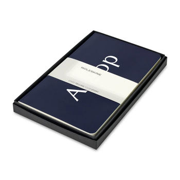 *NEW* BUNDLE Set of 2 Moleskine&reg; 5" x 8.25" Volant Flexible Soft Cover Ruled Journals&nbsp;in a Two-Piece Gift Box