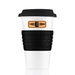 *NEW* 14 oz Ceramic Tumbler with a Ribbed Silicone Top and Tire Pattern Grip&nbsp;