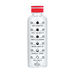 *NEW* 18 oz Glass Motivation Bottle with Colorful Top and Carry Ring Helps You Keep Track of Your Daily Water Intake