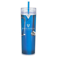 *NEW* 14 oz Double-Wall Tumbler with Hospital Scrub Paper Insert