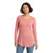 Women's Super Soft Triblend Long Sleeve Tunic Length Tee - BEST