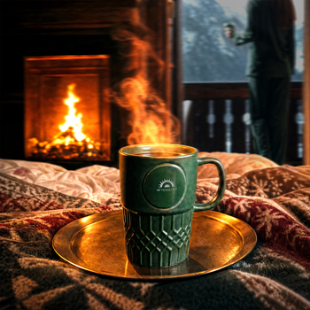 *NEW* Chalet Collection Chevron Mug, 16 oz with Matte Finish