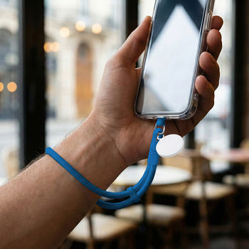 *NEW* Trend-Forward&nbsp;Adjustable Phone Wristlet Allows You to&nbsp;Hold Onto Your Phone Without Holding Your Phone,&nbsp;Includes a Custom Brand Story Card for QR, URL etc.