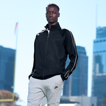 Nike&reg; ADULT Retro Piped Sleeve Track Jacket