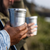 *NEW* 16 oz Infinitely Recyclable ALUMINUM Cup - Made in the USA