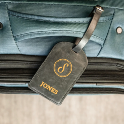*NEW* Premium Vegan Leather&nbsp;Luggage Tag&nbsp;