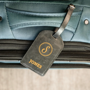 *NEW* Premium Vegan Leather&nbsp;Luggage Tag&nbsp;