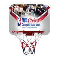 *NEW* Custom Over-the-Door Mini Basketball Hoop with Full-Color Backboard & Ball
