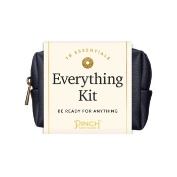 *NEW* The Everything Essentials Kit with 18 Pieces of Tech, Personal Care & On-the-Go Fixes in Faux Leather Retail Packaging