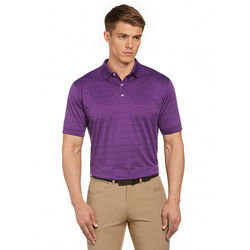 *NEW* Callaway&reg; Men's Subtly Striped Vent Performance Polo with Breathable Pique Mesh & Opti-Dri Moisture-Wicking Comfort