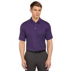 *NEW* Callaway&reg; Men's Birdseye Jacquard Performance Polo with Opti-Dri Moisture-Wicking Comfort & UPF 50+ Sun Protection