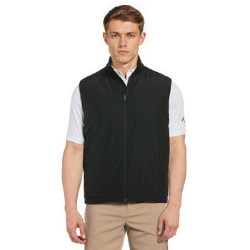 *NEW* Callaway&reg; Men's Lightweight Wind & Water-Resistant Puffer Vest with UPF 40 Sun Protection