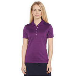 *NEW* Callaway&reg; Women's Subtly Striped Vent Performance Polo with Breathable Pique Mesh & Opti-Dri Moisture-Wicking Comfort