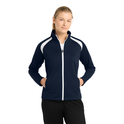 *NEW* Women's Retro Performance Tricot Track Jacket with Soft-Brushed Comfort & Athletic Styling