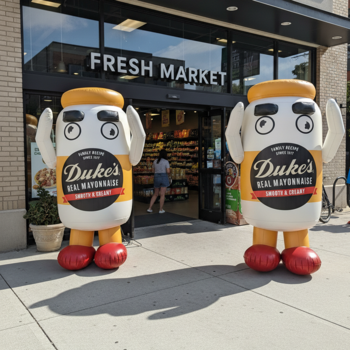 *NEW* Totally Custom Inflatable Character - 6.5' Tall - Bring Your Mascot to Life!