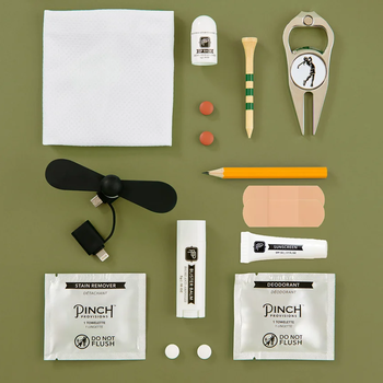 *NEW* Golf Essentials Kit with 16-Pieces for Tee Time, Course Comfort & On-the-Go Fixes