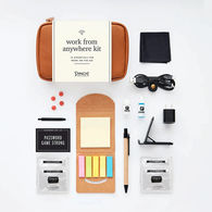 *NEW* Work from Anywhere Kit with 18 Tech, Office & Personal Essentials in Faux Leather Retail Packaging