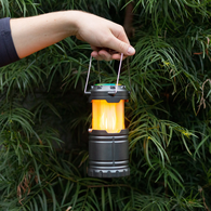*NEW* Collapsible LED Camping Lantern with 105-Lumen Light & Flickering Campfire Mode