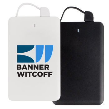 *NEW* 2,500 mAh Compact Universal Power Bank with Built-In Charging Cables for On-the-Go Power