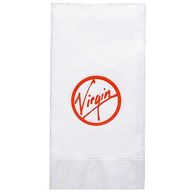 White Dinner Napkin (1-Color Imprint)