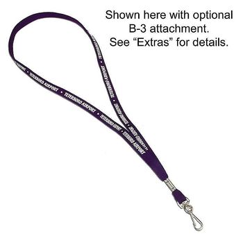 7/16" Nylon Elastic Lanyard