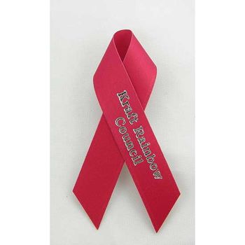 Awareness Ribbons with Taped Backing