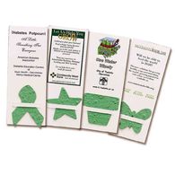 Herb Seed Plant-A-Shape Bookmark