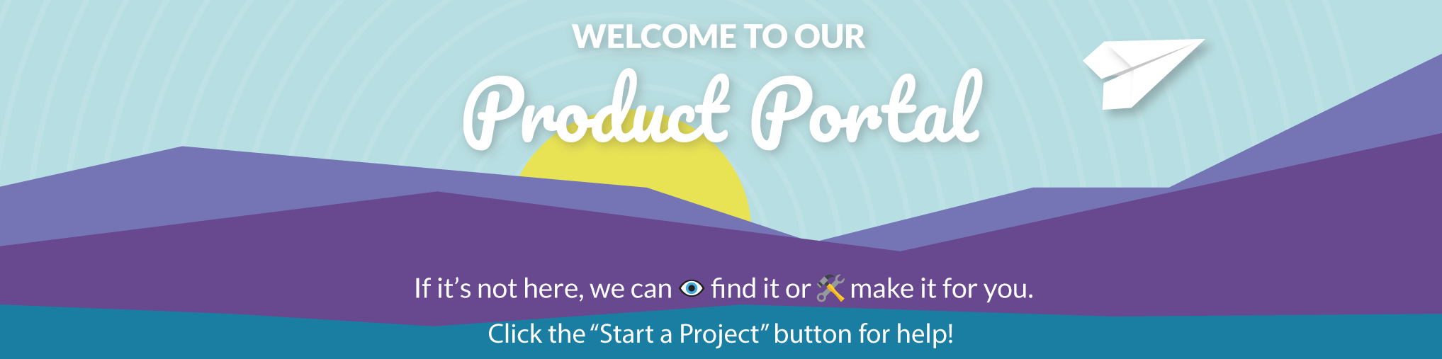 Welcome to our Product Portal